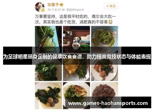 为足球明星量身定制的健康饮食食谱，助力提高竞技状态与体能表现